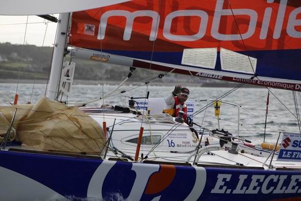 парусные новости, регата Le Solitaire du Figaro, армель ле кле